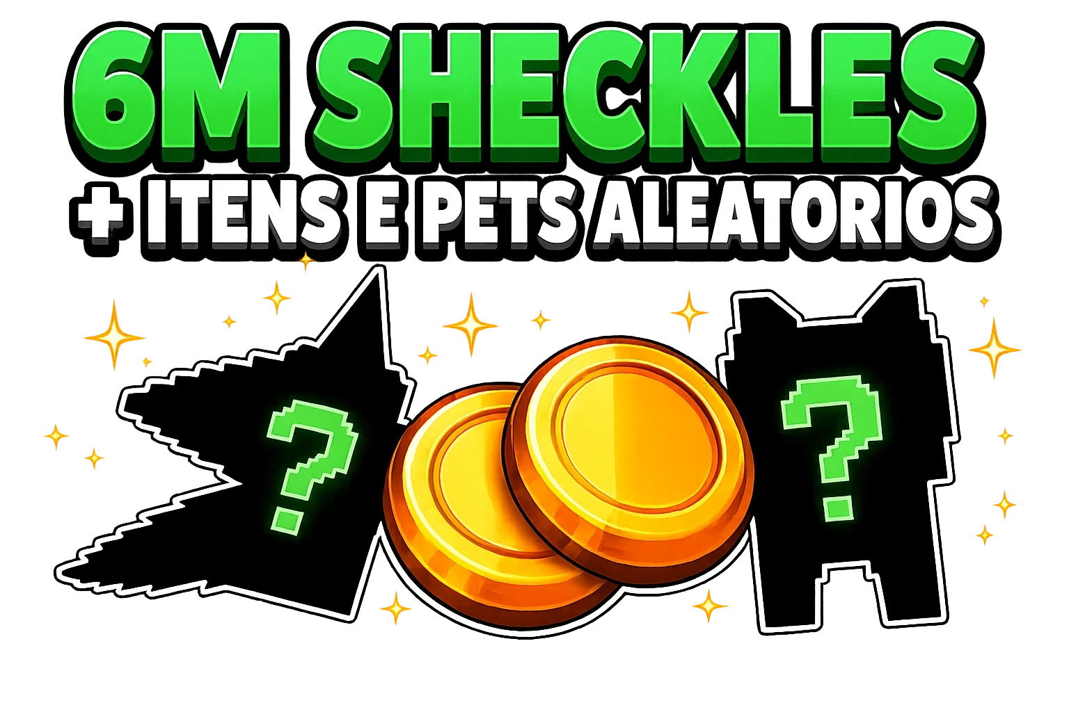 🪙6M SHECKLES + ITENS E PETS ALEATORIOS🪙