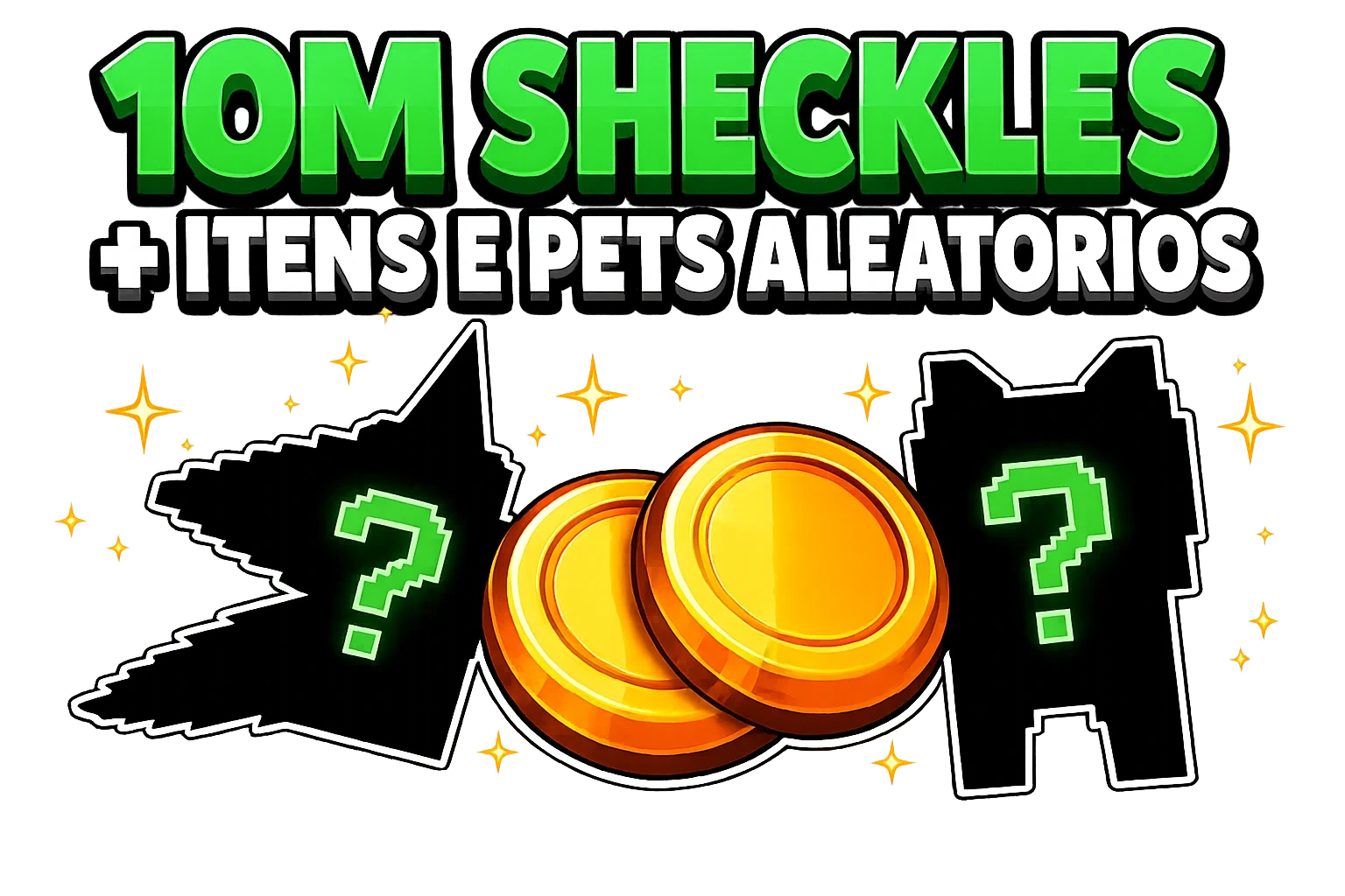 🪙10M SHECKLES + ITENS E PETS ALEATORIOS🪙